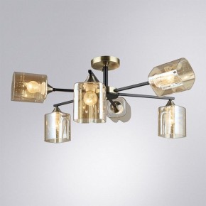 Люстра на штанге Arte Lamp Merci A4185PL-6BK в Сысерти - sysert.ok-mebel.com | фото 2