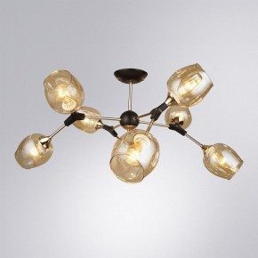 Люстра на штанге Arte Lamp Seppia A4211PL-8BK в Сысерти - sysert.ok-mebel.com | фото 2