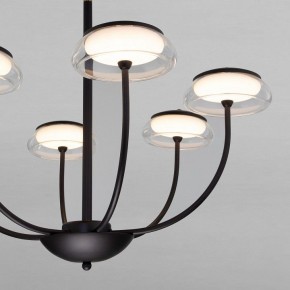 Люстра на штанге Eurosvet Fungo 50388 LED черный в Сысерти - sysert.ok-mebel.com | фото 5