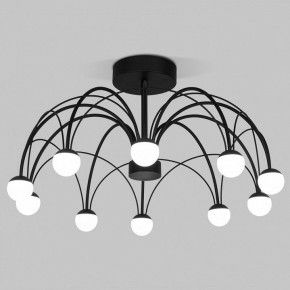 Люстра на штанге Eurosvet Ragno 90035/10 LED черный в Сысерти - sysert.ok-mebel.com | фото