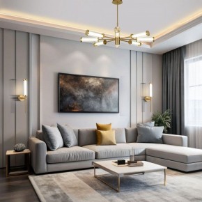 Люстра на штанге Eurosvet Stark 50386 LED латунь в Сысерти - sysert.ok-mebel.com | фото 3