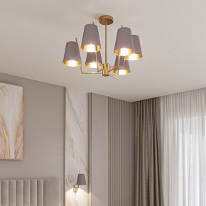 Люстра на штанге Eurosvet Topanga 60173/6 латунь в Сысерти - sysert.ok-mebel.com | фото 3