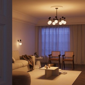 Люстра на штанге Maytoni Museo MOD436PL-05BS в Сысерти - sysert.ok-mebel.com | фото 3