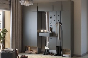 МЕБЕЛЬСОН К32 Прихожая (графит) в Сысерти - sysert.ok-mebel.com | фото