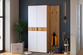 МЕБЕЛЬСОН К7 Прихожая (белое дерево) в Сысерти - sysert.ok-mebel.com | фото
