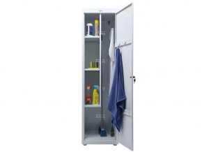 Медицинский шкаф для уборочного инвентаря МД1 ШМ-SS в Сысерти - sysert.ok-mebel.com | фото 2