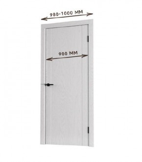 Межкомнатная дверь Bolivar Каньон браун (комплект) 900 в Сысерти - sysert.ok-mebel.com | фото