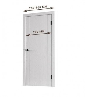Межкомнатная дверь Bolivar Роялвуд белый (комплект) 700 в Сысерти - sysert.ok-mebel.com | фото