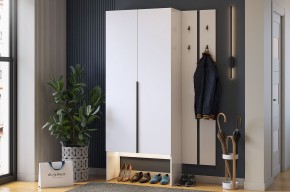 МЕРСИ Прихожая (модульная) белое дерево в Сысерти - sysert.ok-mebel.com | фото