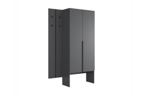 МЕРСИ Прихожая (модульная) графит в Сысерти - sysert.ok-mebel.com | фото 6