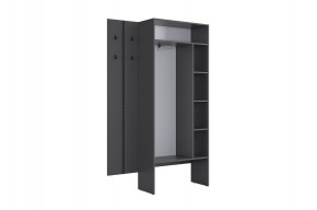 МЕРСИ Прихожая (модульная) графит в Сысерти - sysert.ok-mebel.com | фото 7