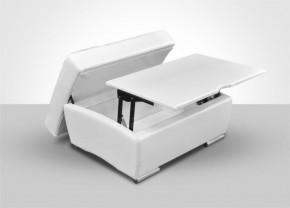 Модуль ПУФ Брайтон со столом (ткань до 400) в Сысерти - sysert.ok-mebel.com | фото