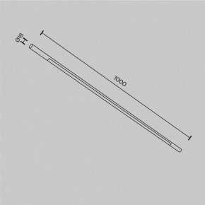 Модульный светильник Maytoni Basis C100CL-L1000-24W3-6K-BS в Сысерти - sysert.ok-mebel.com | фото 6