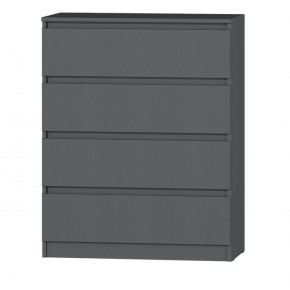 МС "Хилтон" Комод №1 800 (4 ящ.) графит в Сысерти - sysert.ok-mebel.com | фото 2