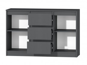 МС "Хилтон" Комод №4 1200 (графит) в Сысерти - sysert.ok-mebel.com | фото 3