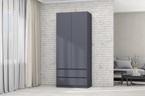 МС "Хилтон" Шкаф №3 900 (Графит) в Сысерти - sysert.ok-mebel.com | фото