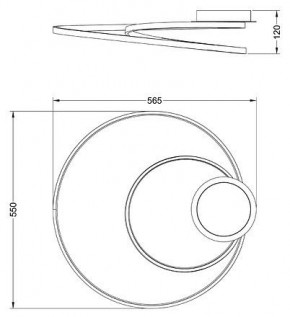 Накладной светильник Arte Lamp Millo A3893PL-30BK в Сысерти - sysert.ok-mebel.com | фото 2
