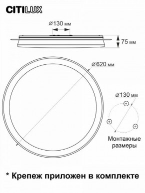 Накладной светильник Citilux Спутник CL734900G в Сысерти - sysert.ok-mebel.com | фото 12