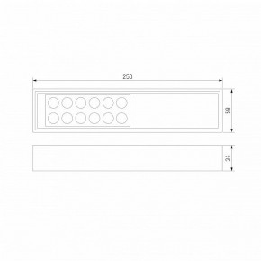 Накладной светильник Elektrostandard Tend a068850 в Сысерти - sysert.ok-mebel.com | фото 3