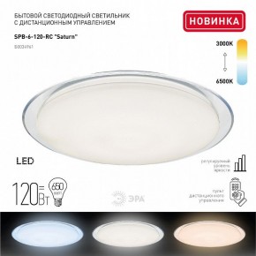 Накладной светильник Эра Классик SPB-6-120-RC Saturn (С) в Сысерти - sysert.ok-mebel.com | фото 3
