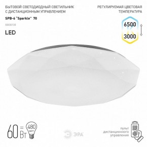 Накладной светильник Эра Классик SPB-6-70-RC Sparkle в Сысерти - sysert.ok-mebel.com | фото 2