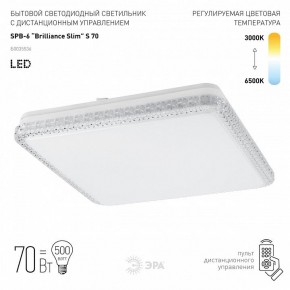 Накладной светильник Эра Классик SPB-6 Brilliance Slim S 70 в Сысерти - sysert.ok-mebel.com | фото 2