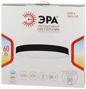 Накладной светильник Эра Relict Relict 48 Pult SPB-6-60-RC BK в Сысерти - sysert.ok-mebel.com | фото 8