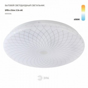 Накладной светильник Эра Slim SPB-6 Slim 3 24-6K в Сысерти - sysert.ok-mebel.com | фото 2