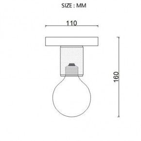 Накладной светильник Imperiumloft RH Utilitaire Socket 48,071 в Сысерти - sysert.ok-mebel.com | фото 7