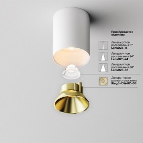 Накладной светильник Maytoni Alfa LED C064CL-8W2.7K-RD-WB в Сысерти - sysert.ok-mebel.com | фото 3