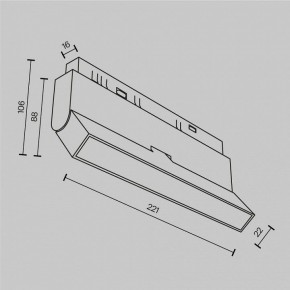 Накладной светильник Maytoni Basis Rot TR036-2-12W2.7K-B в Сысерти - sysert.ok-mebel.com | фото 7