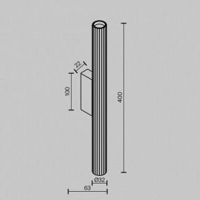 Накладной светильник Maytoni Calipso C082WL-12W2.7K-BS в Сысерти - sysert.ok-mebel.com | фото 4