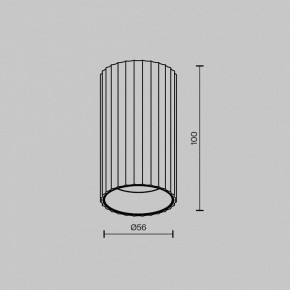 Накладной светильник Maytoni Calipso C106CL-01-GU10-W в Сысерти - sysert.ok-mebel.com | фото 6