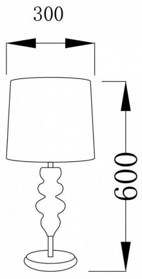 Настольная лампа декоративная Lucia Tucci Bristol 8 BRISTOL T897.1 в Сысерти - sysert.ok-mebel.com | фото 3