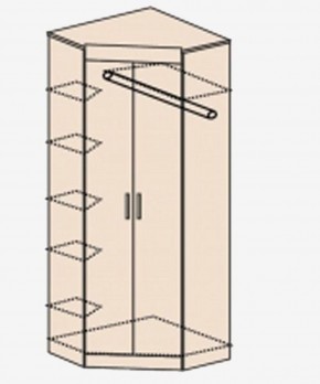 НИКА Н5 Шкаф угловой без зеркала в Сысерти - sysert.ok-mebel.com | фото 3