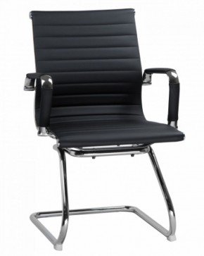 Офисное кресло для посетителей LMR-102N Черный в Сысерти - sysert.ok-mebel.com | фото