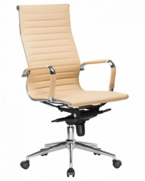 Офисное кресло для руководителей DOBRIN CLARK LMR-101F бежевый в Сысерти - sysert.ok-mebel.com | фото 2