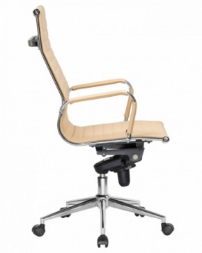 Офисное кресло для руководителей DOBRIN CLARK LMR-101F бежевый в Сысерти - sysert.ok-mebel.com | фото 3