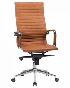 Офисное кресло для руководителей DOBRIN CLARK LMR-101F светло-коричневый №321 в Сысерти - sysert.ok-mebel.com | фото 1
