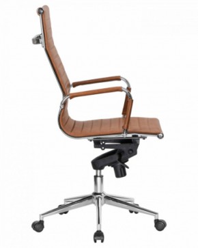Офисное кресло для руководителей DOBRIN CLARK LMR-101F светло-коричневый №321 в Сысерти - sysert.ok-mebel.com | фото 3