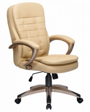 Офисное кресло для руководителей DOBRIN DONALD LMR-106B бежевый в Сысерти - sysert.ok-mebel.com | фото