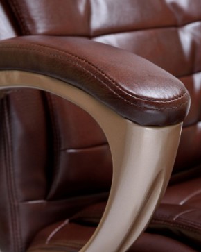 Офисное кресло для руководителей DOBRIN DONALD LMR-106B коричневый в Сысерти - sysert.ok-mebel.com | фото 10