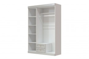 ОЛИМП Шкаф распашной ШР-3 (фисташковый) ЛАК в Сысерти - sysert.ok-mebel.com | фото 2