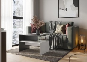 ПАРУС Стол (белый/графит) в Сысерти - sysert.ok-mebel.com | фото