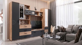 Пенал Белла (Сандал, Графит/Дуб крафт) в Сысерти - sysert.ok-mebel.com | фото 5