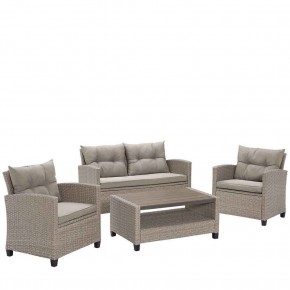 Плетеный комплект мебели с диваном AFM-804B Beige в Сысерти - sysert.ok-mebel.com | фото