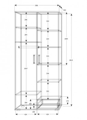 Подростковая Юпитер (модульная) в Сысерти - sysert.ok-mebel.com | фото 25