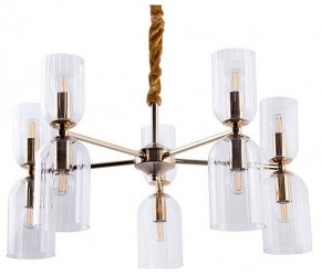 Подвесная люстра Arte Lamp Charm A1623LM-10GO в Сысерти - sysert.ok-mebel.com | фото 2