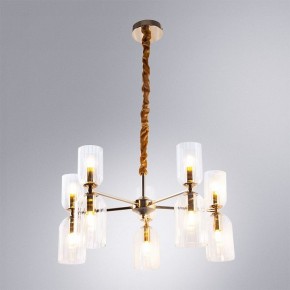 Подвесная люстра Arte Lamp Charm A1623LM-10GO в Сысерти - sysert.ok-mebel.com | фото 3
