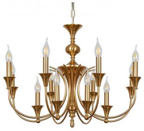 Подвесная люстра Arte Lamp Collinetta A4094LM-12PB в Сысерти - sysert.ok-mebel.com | фото
